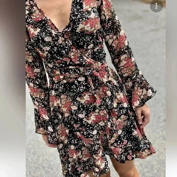 ByTimo Rose Printed Day Dress - Picture 9 of 9